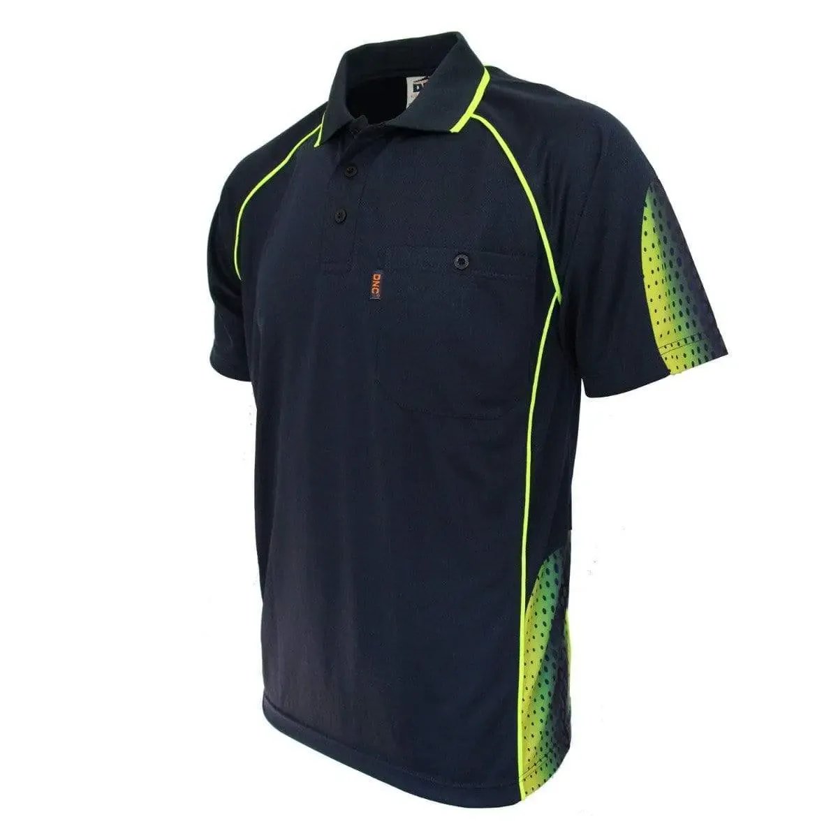 Dnc Workwear Short Sleeve Galaxy Sublimated Polo - 5218